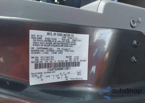 2011 Ford Focus Ses z USA, uszkodzony, nr VIN 1FAHP3GN0BW153811